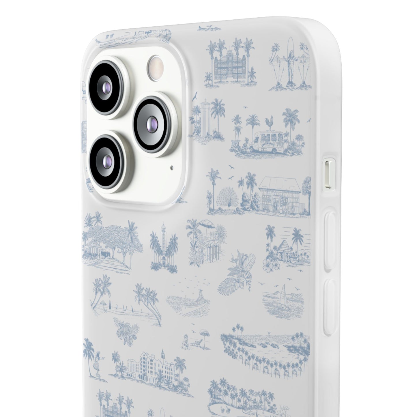 Oahu Transparent Cover for iPhone