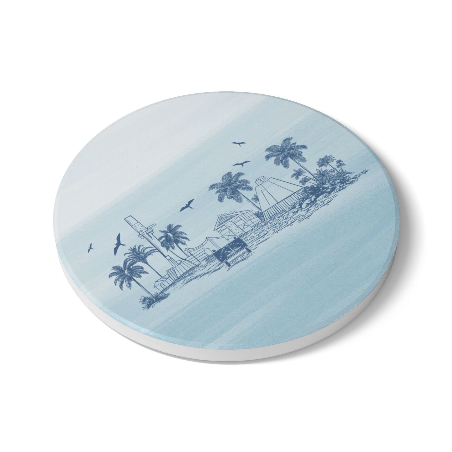 Waialua Sugar Mill Coaster