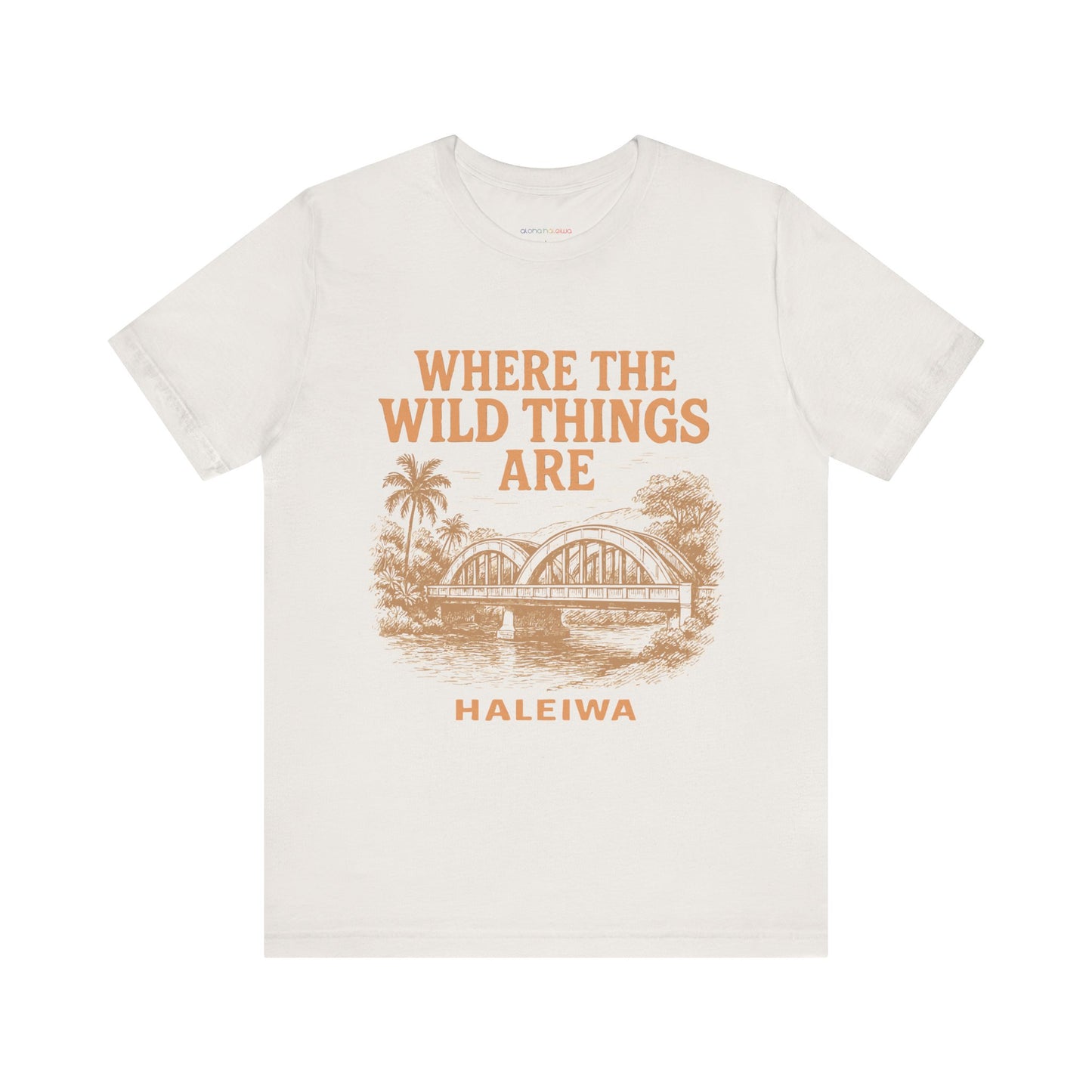 Haleiwa Wild Things Unisex Short Sleeve Tee