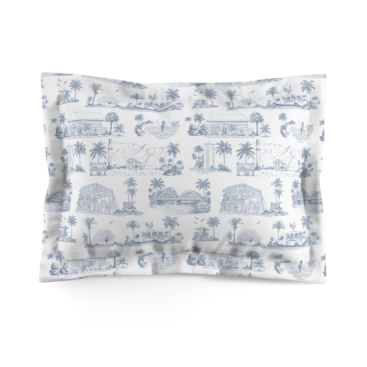 North Shore Pillow Sham light blue