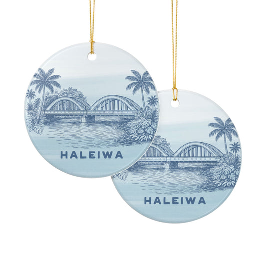 Haleiwa Rainbow Bridge Ornament