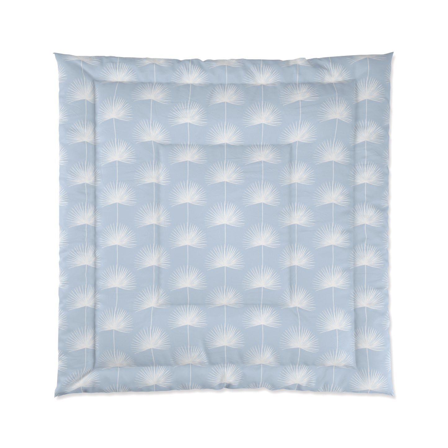 Blue Fan Palm Comforter