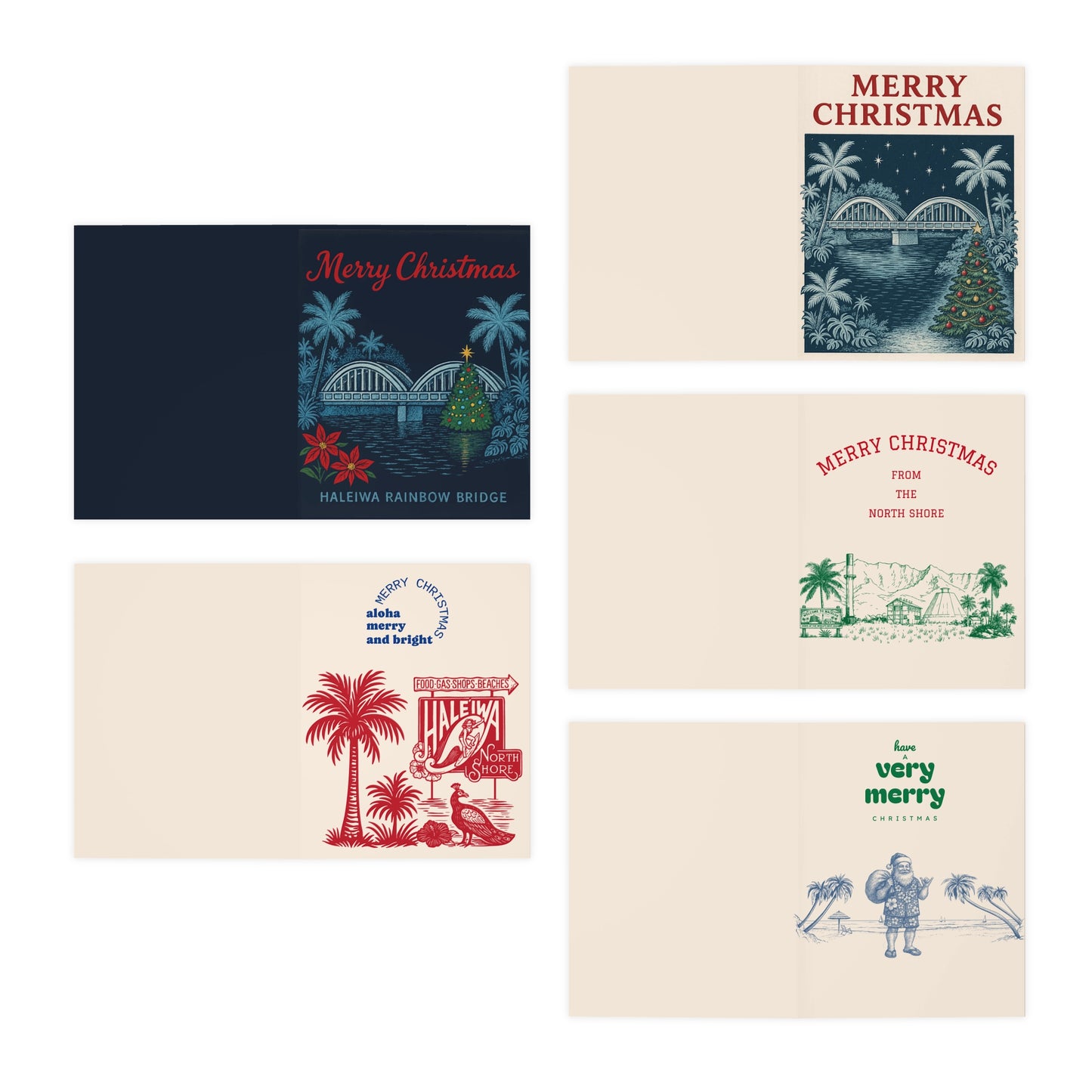 North Shore Christmas Cards (Mele Kalikimaka)
