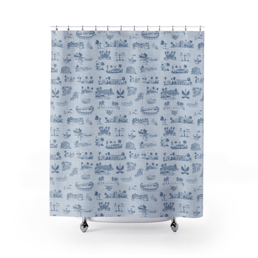 Oahu Shower Curtains