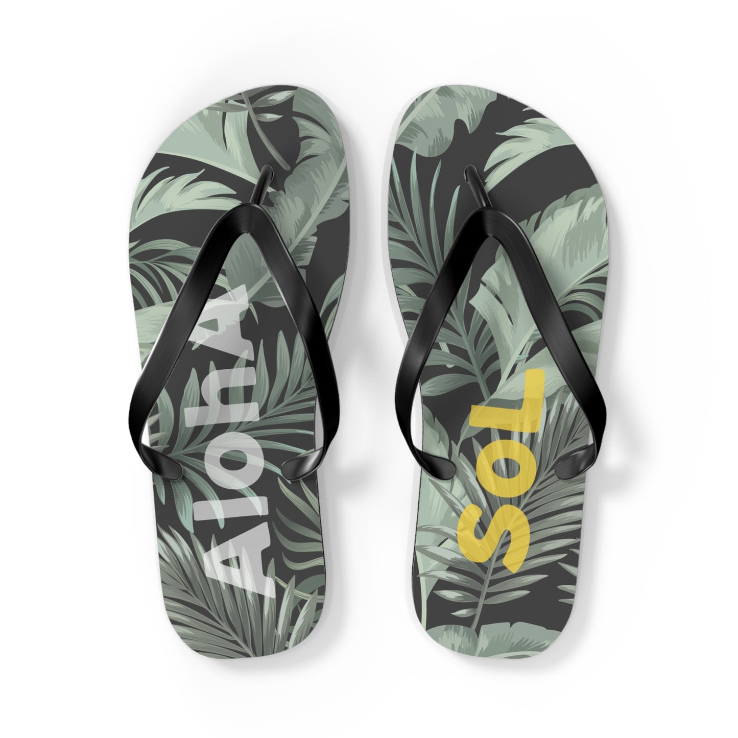 Tropical Aloha Sol Flip Flops