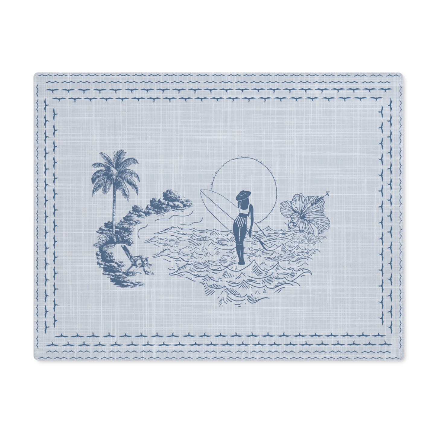 Haleiwa Surfer Girl Placemat