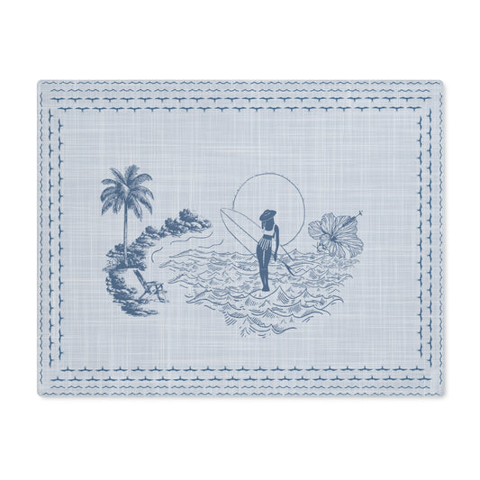 Haleiwa Surfer Girl Placemat