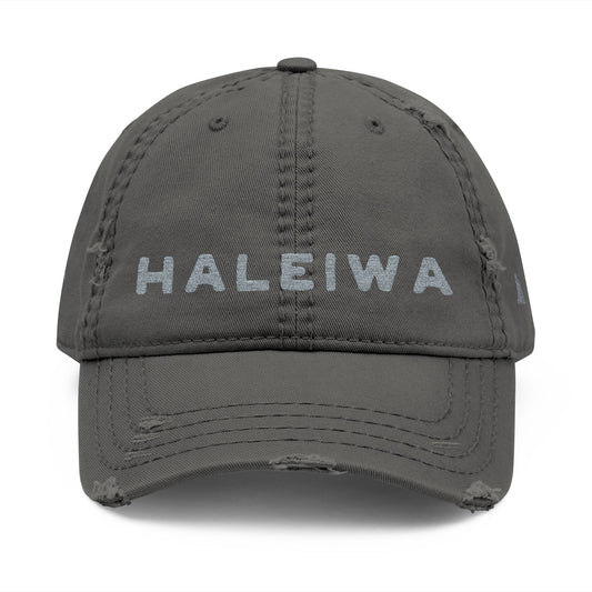 Distressed Haleiwa 'Where the Wild Things Are" Embroidered Hat