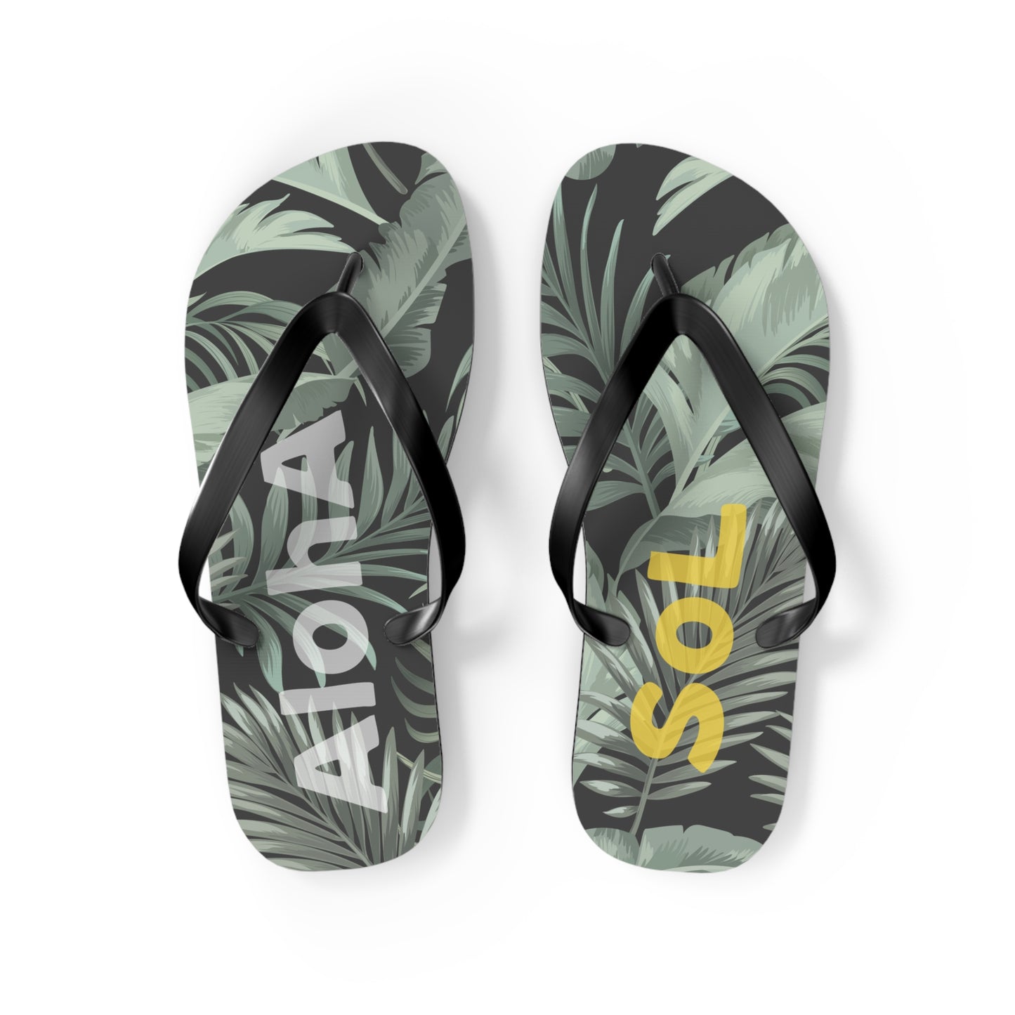 Tropical Aloha Sol Flip Flops