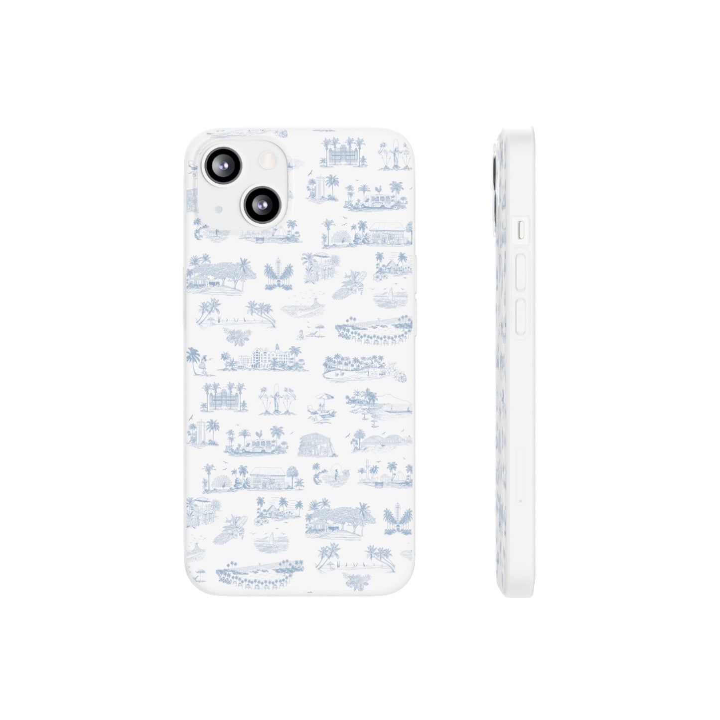 Oahu Transparent Cover for iPhone