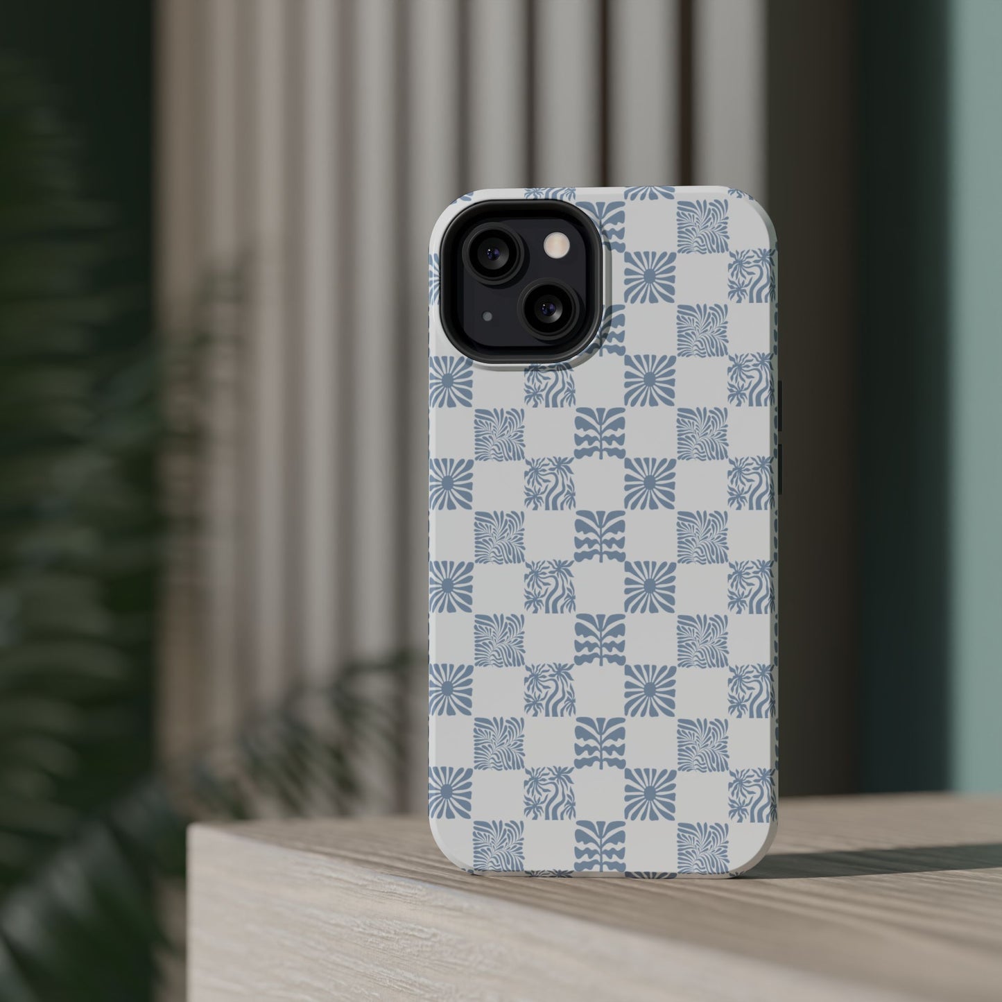 Checker Magnetic Tough Phone Cases