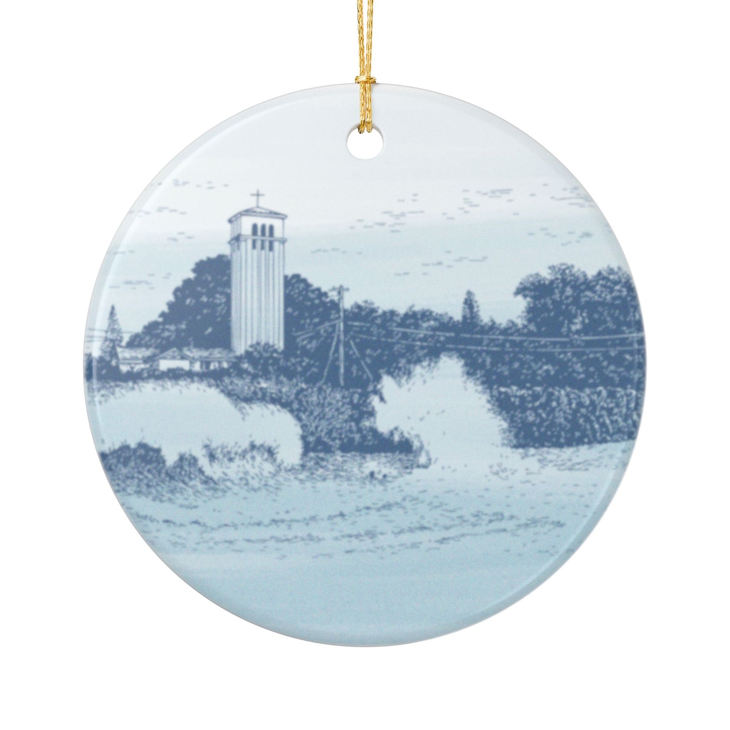 Waimea Church Ornament