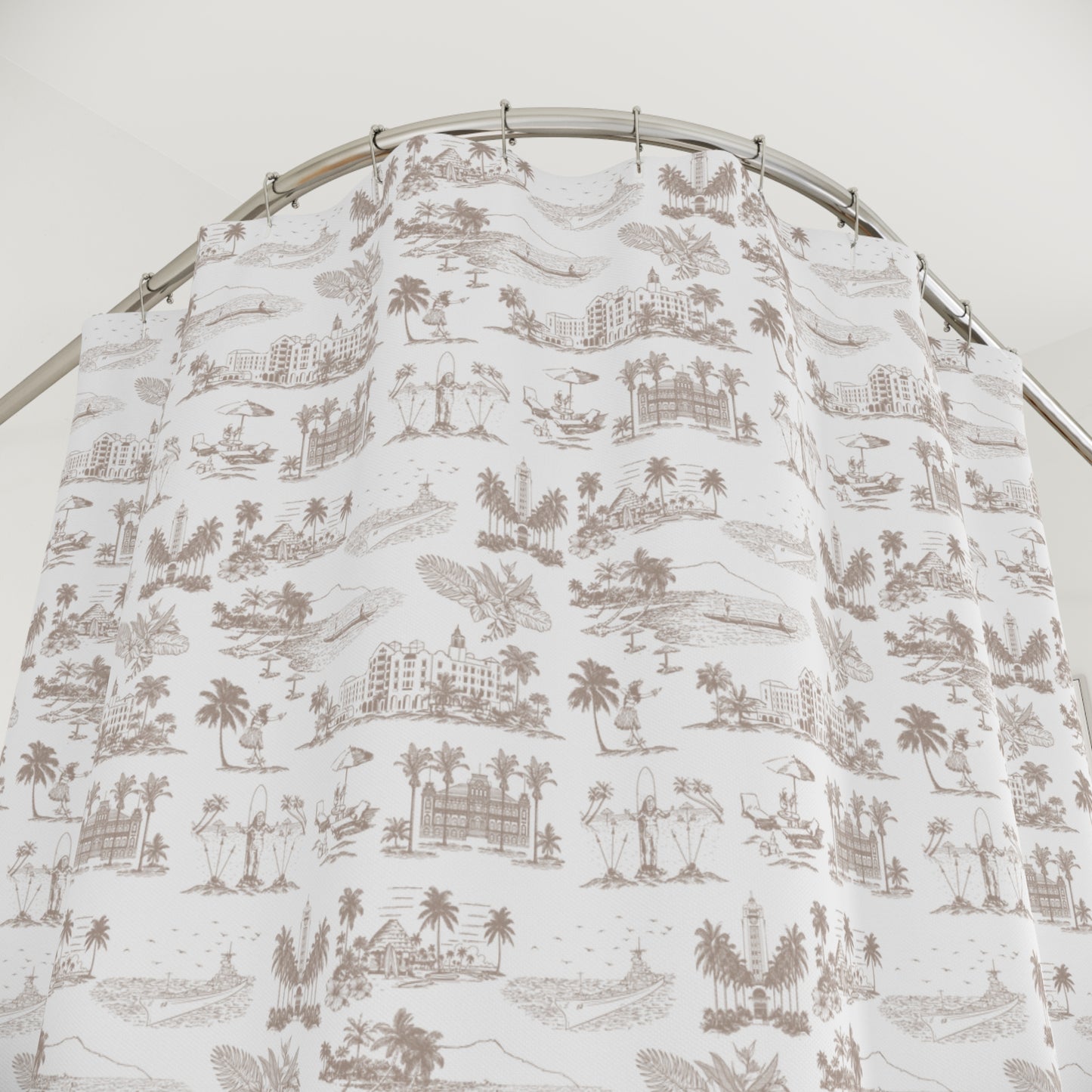 Waikiki Shower Curtains