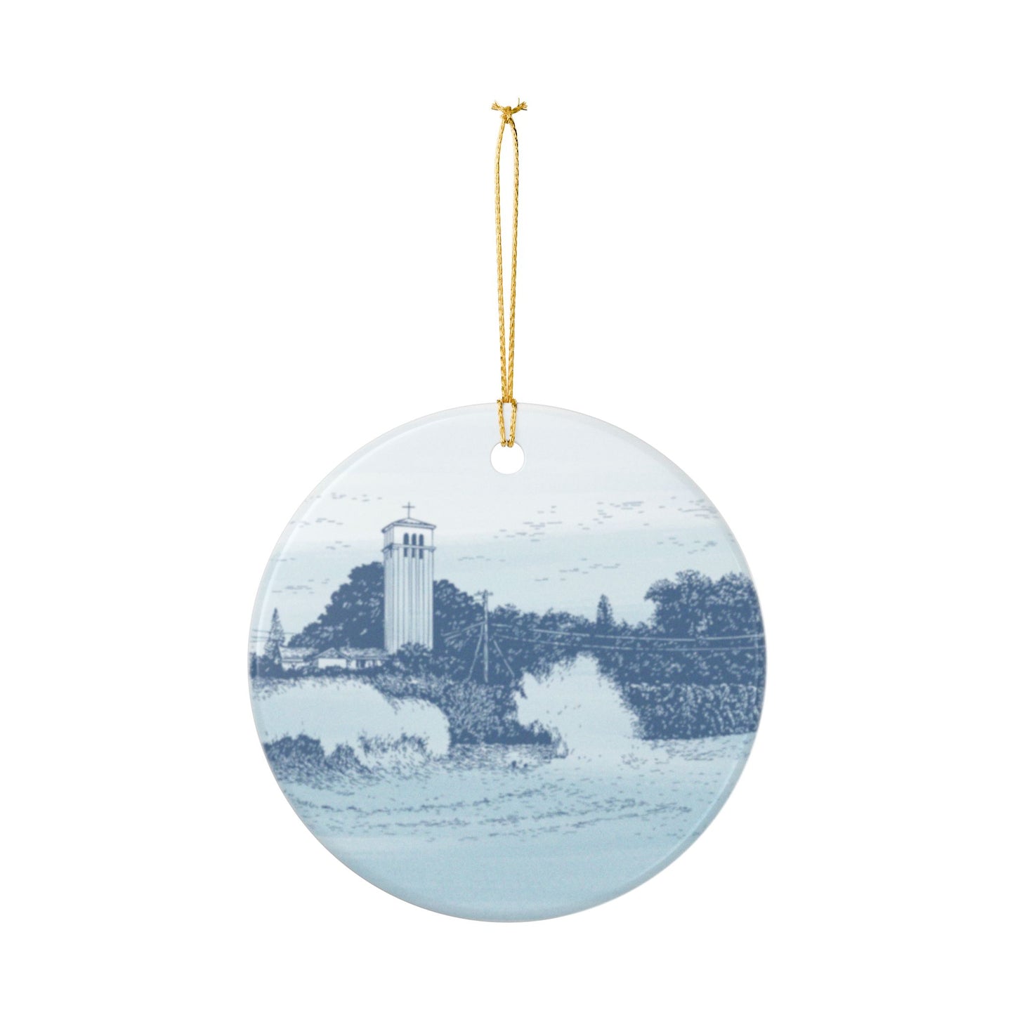Waimea Church Ornament