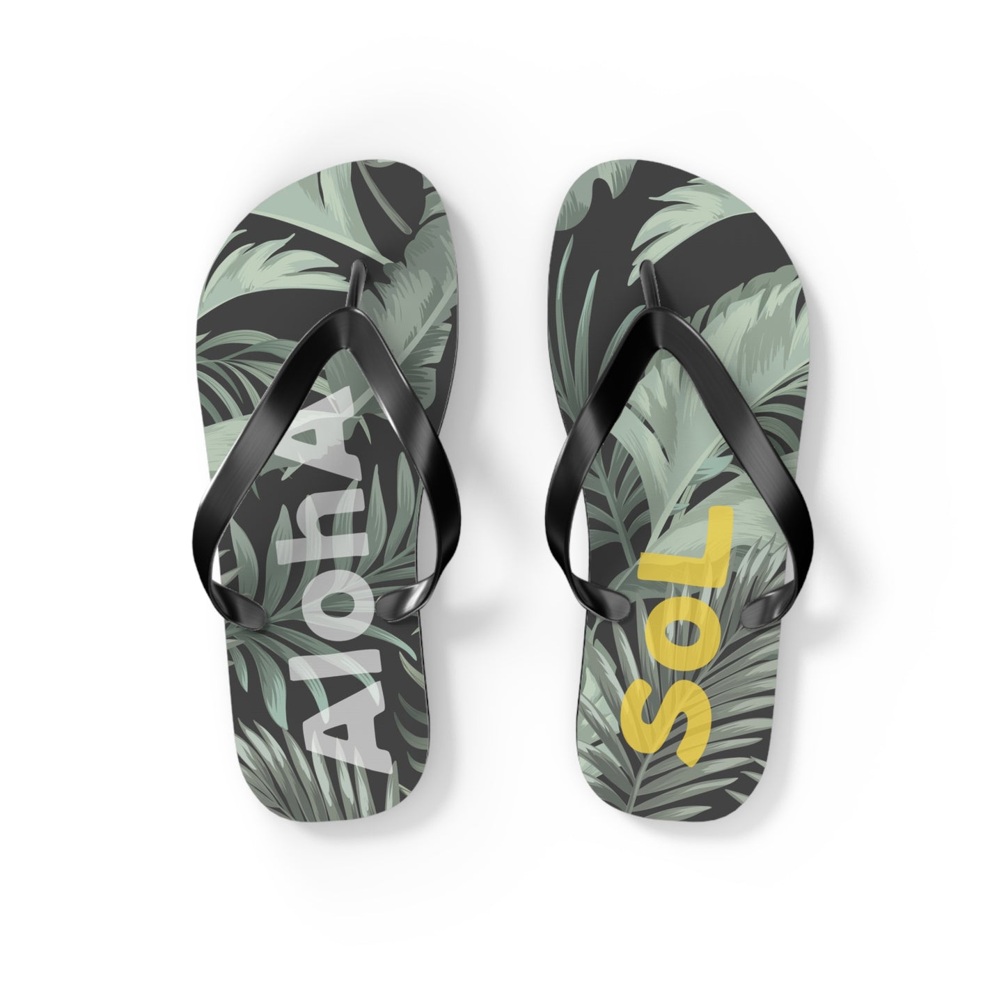 Tropical Aloha Sol Flip Flops