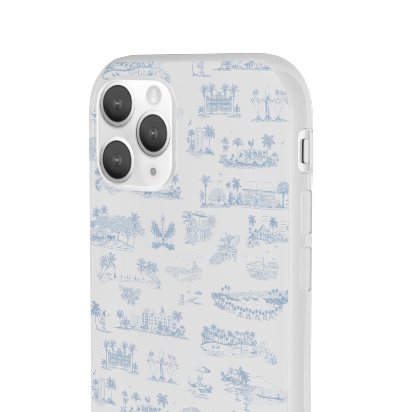 Oahu Transparent Cover for iPhone