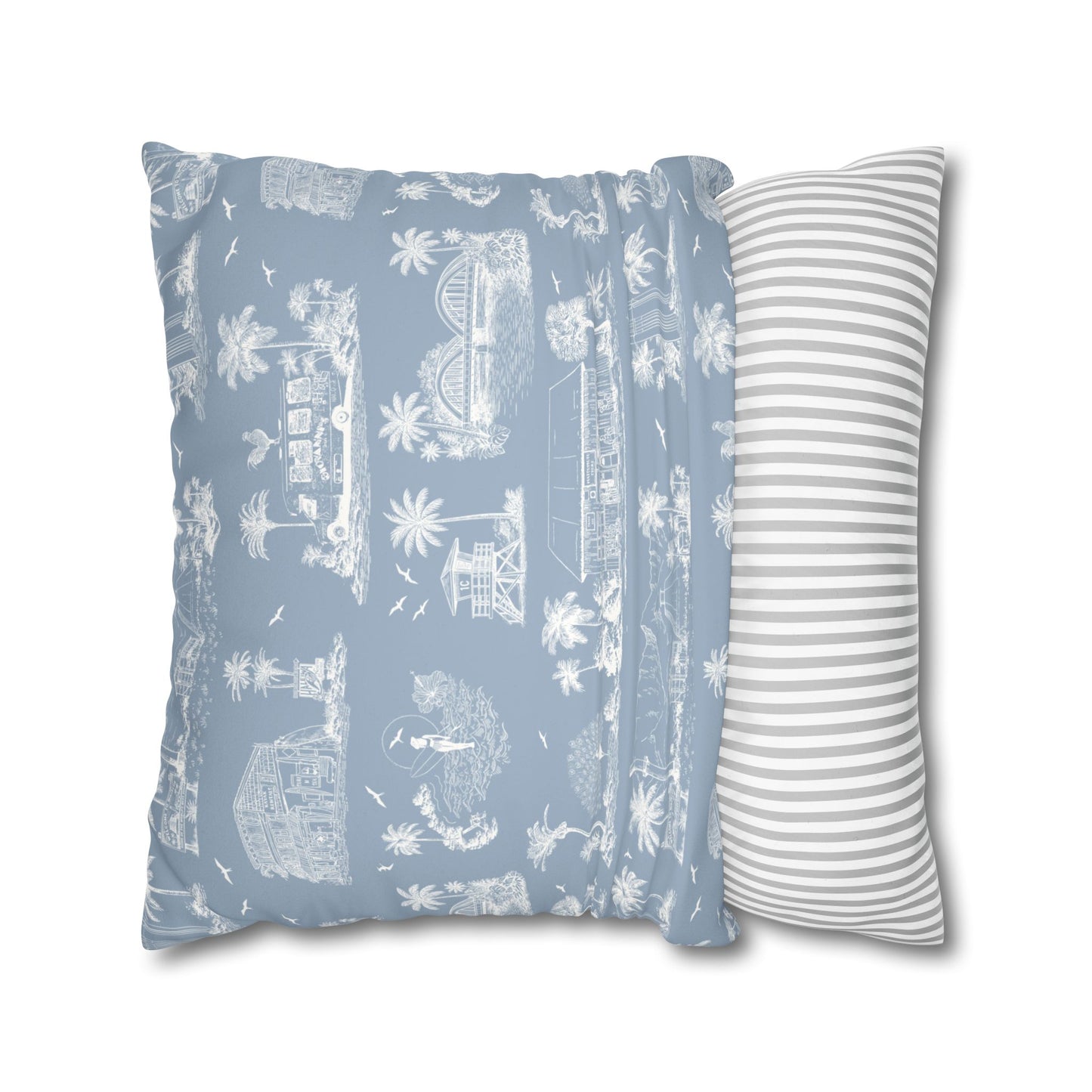 North Shore Faux Suede Pillowcase without filler