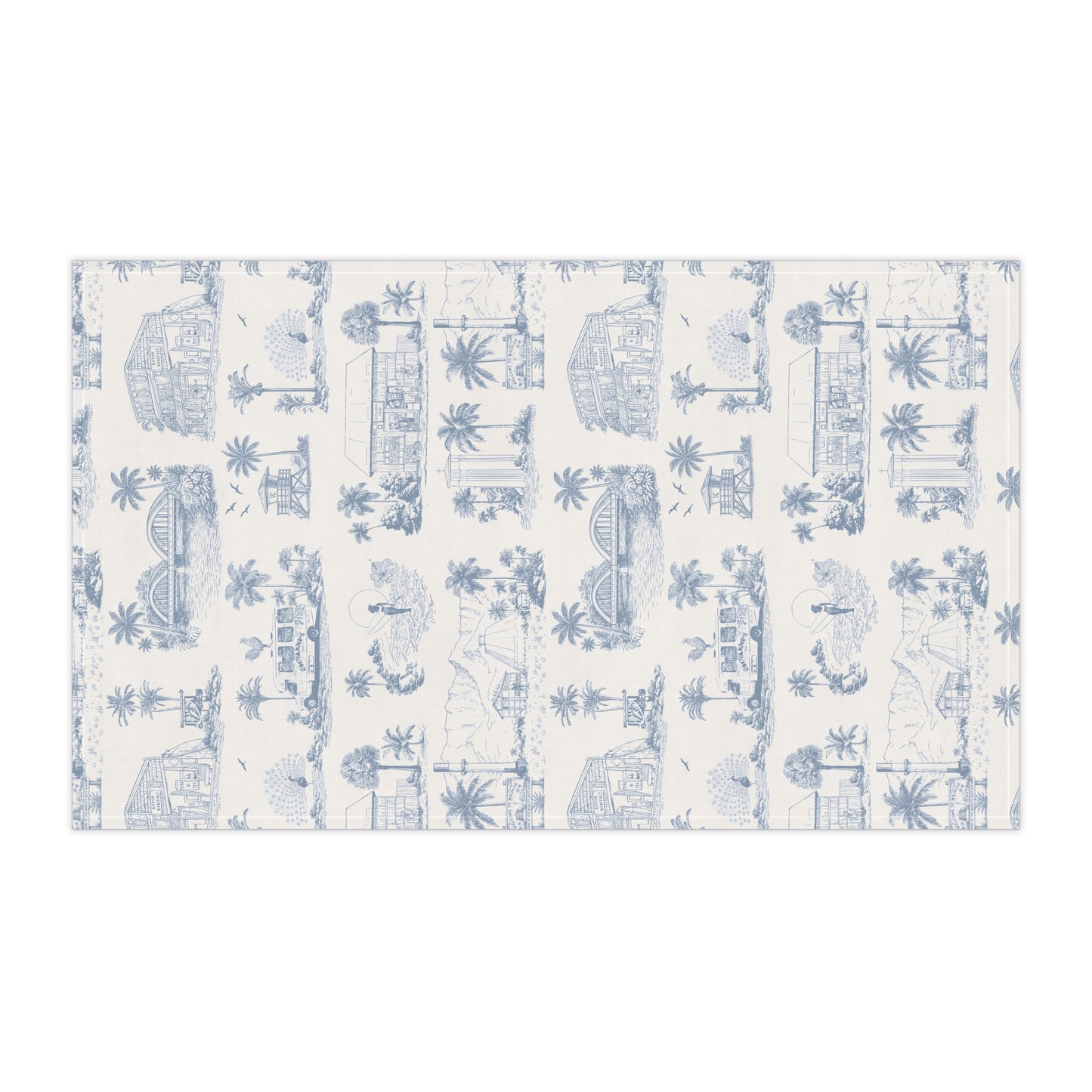 North Shore Tropical Linen Tea Towels