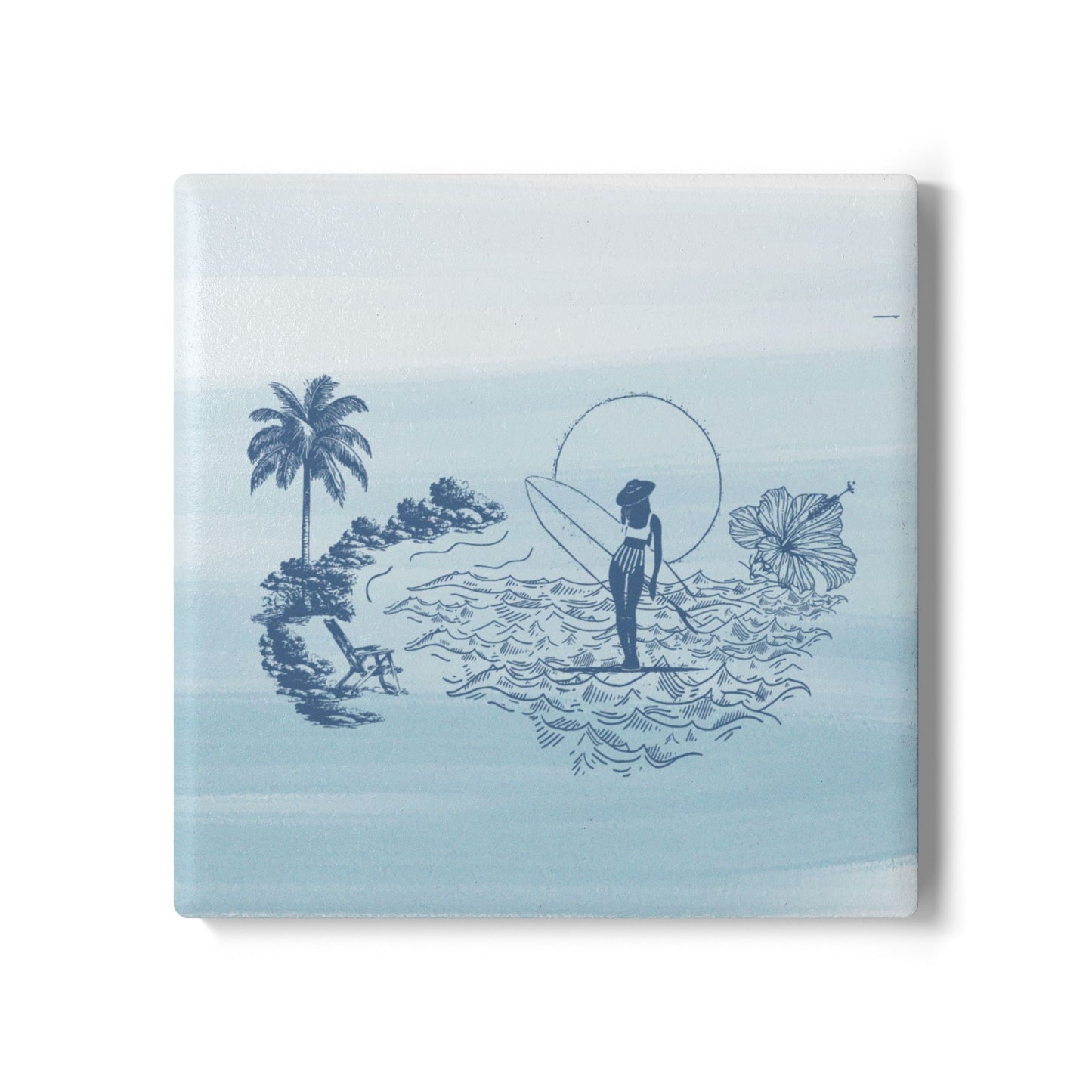 Haleiwa Surfer Girl Coaster