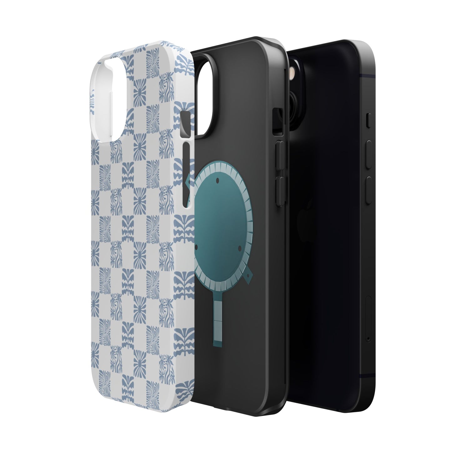 Checker Magnetic Tough Phone Cases