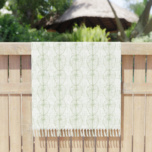 Leaf Boho Cloth Beach Towel