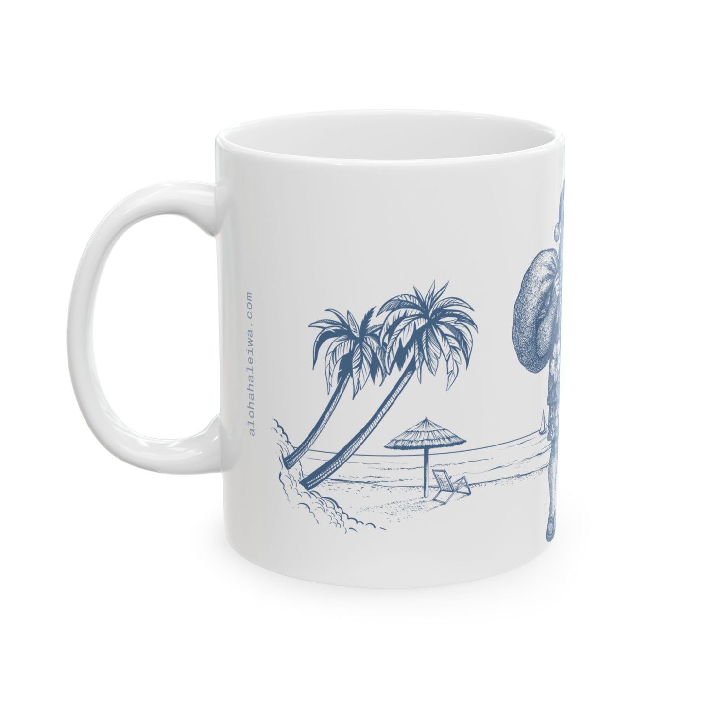 Hawaiian Santa Mug