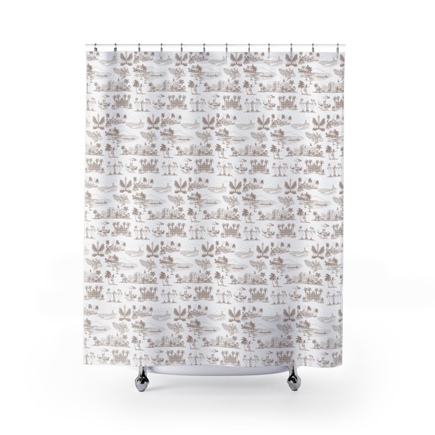 Waikiki Shower Curtains