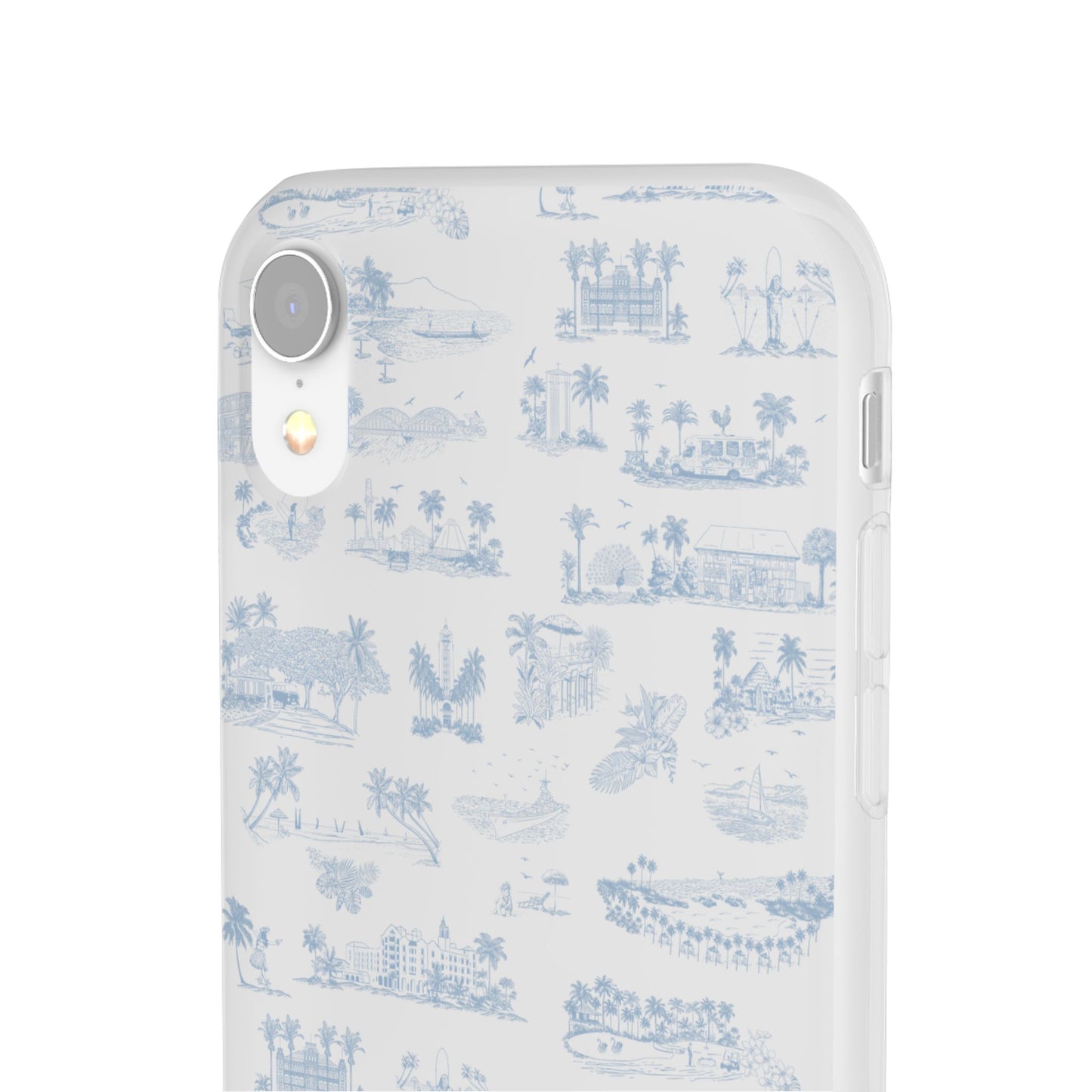 Oahu Transparent Cover for iPhone