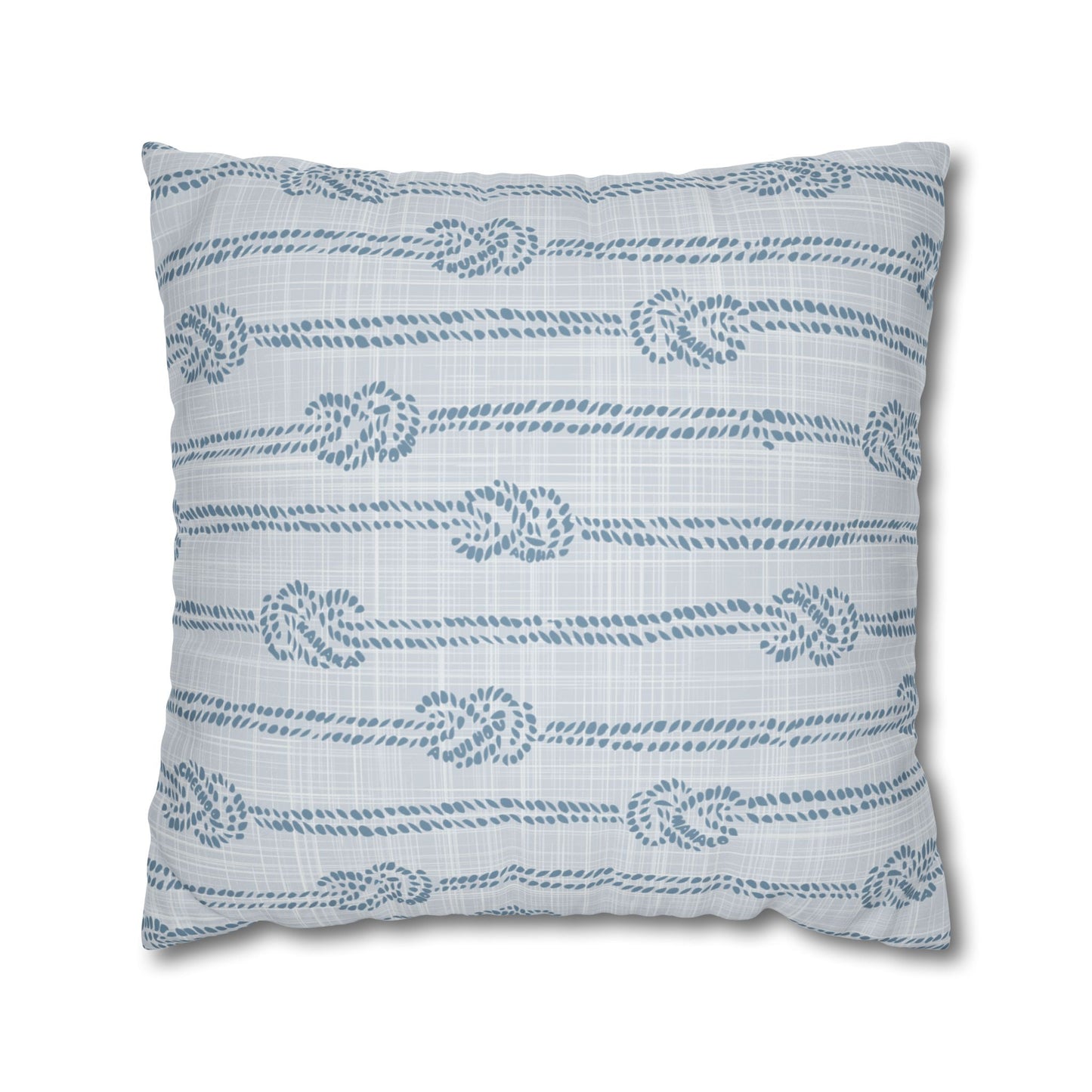 Aloha Rope Faux Suede Pillowcase