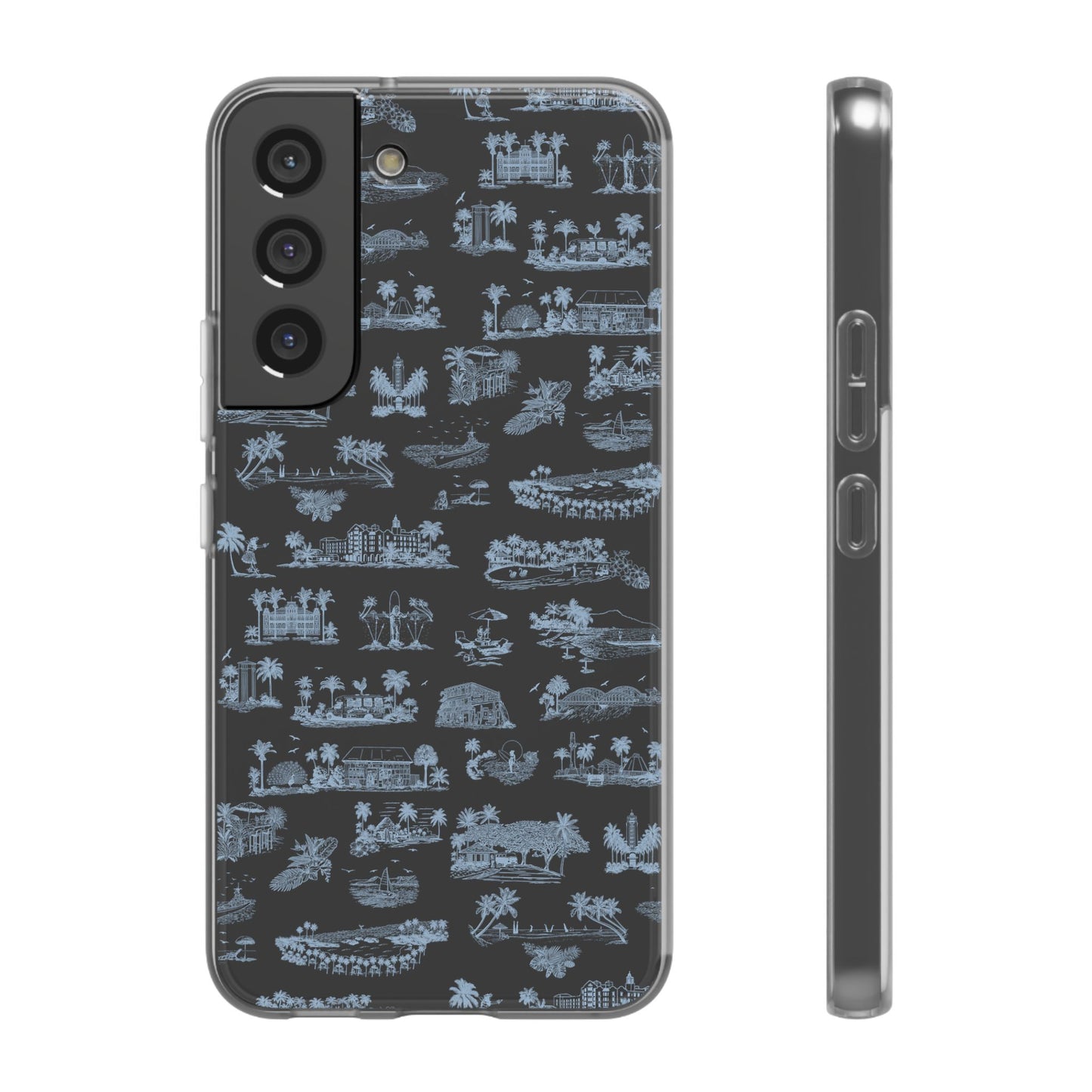 Oahu Transparent Cover for iPhone