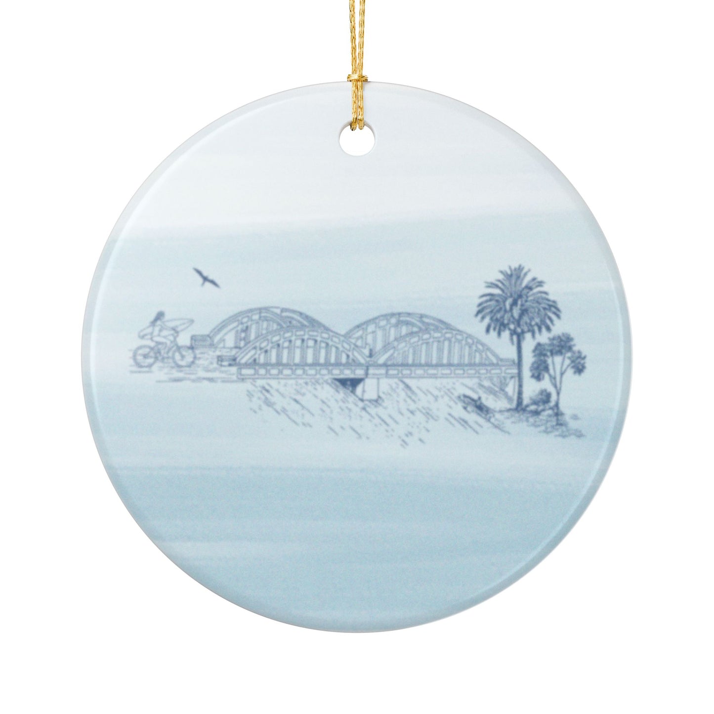 Haleiwa Rainbow Bride Ornament