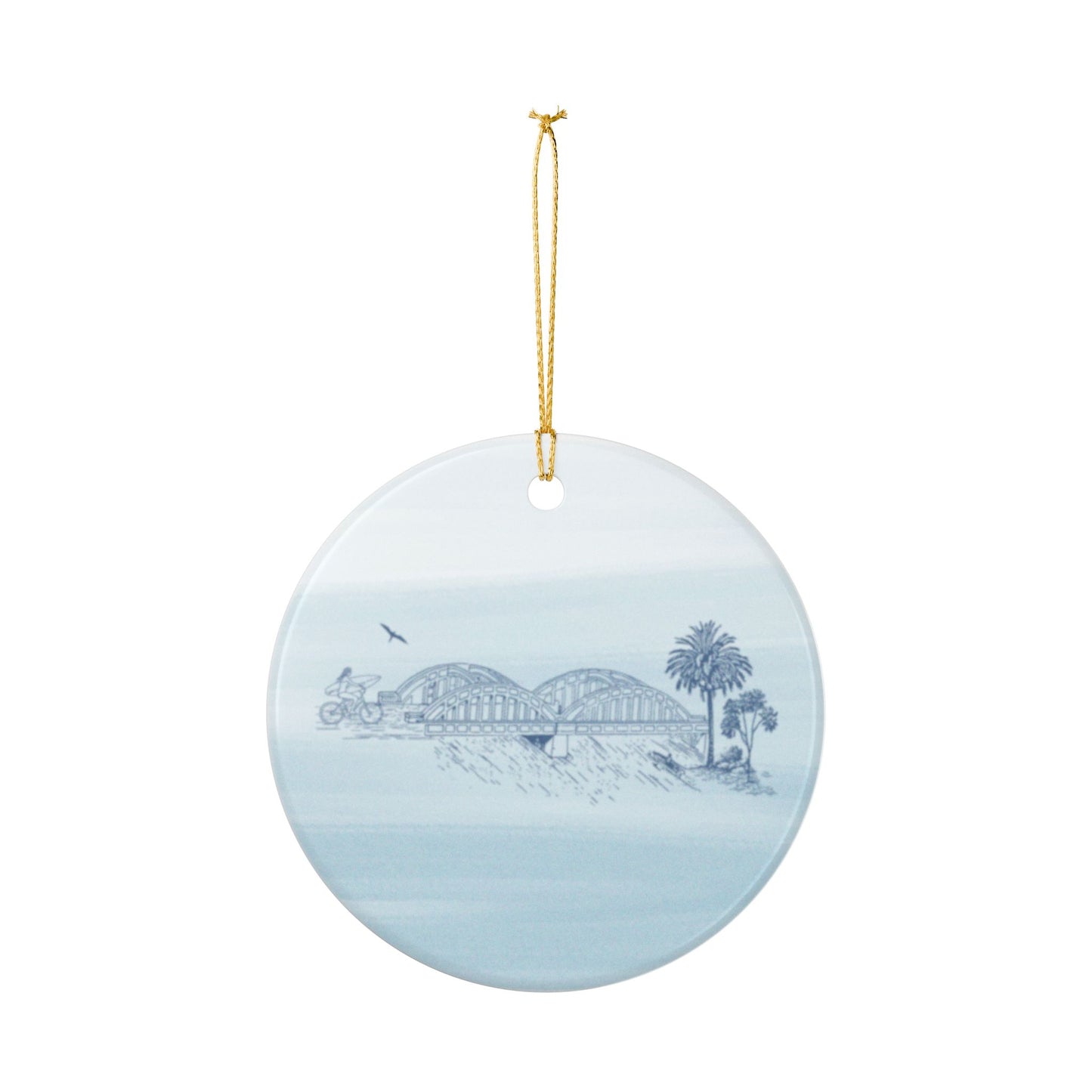 Haleiwa Rainbow Bride Ornament