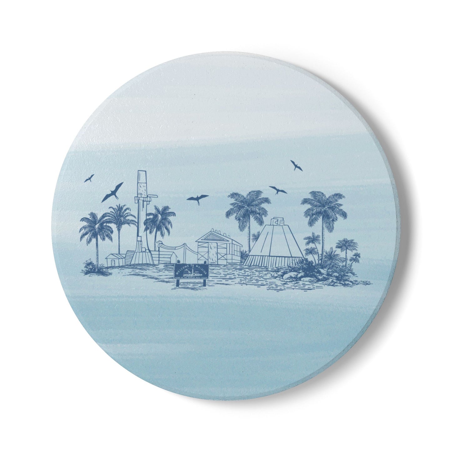 Waialua Sugar Mill Coaster