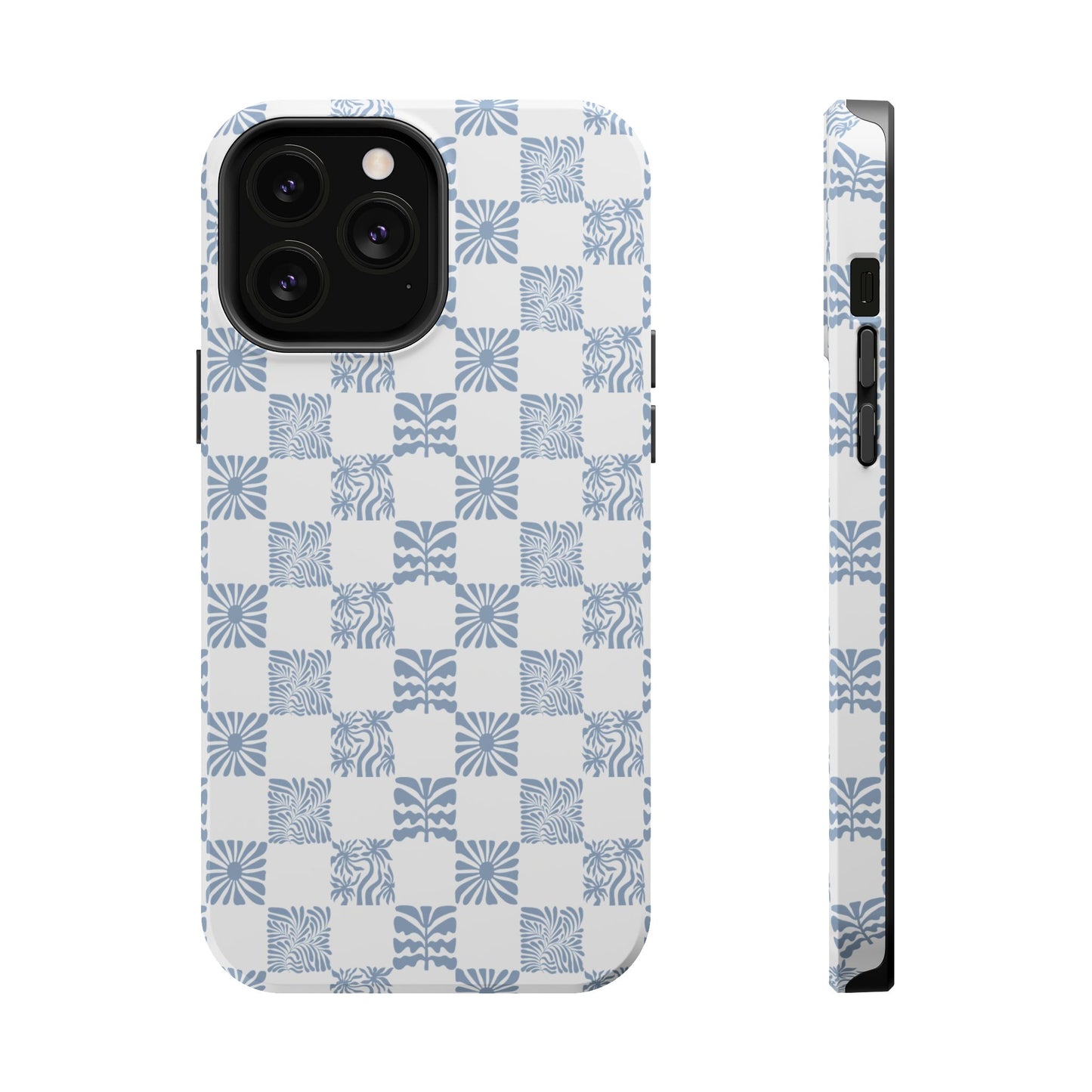 Checker Magnetic Tough Phone Cases