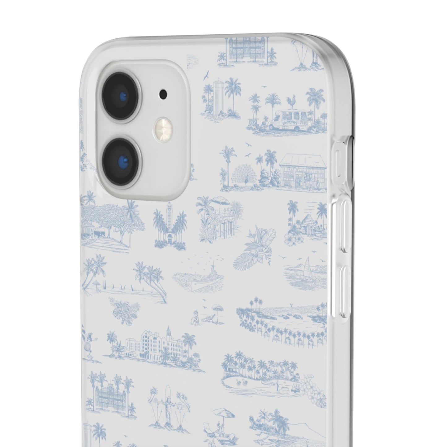 Oahu Transparent Cover for iPhone
