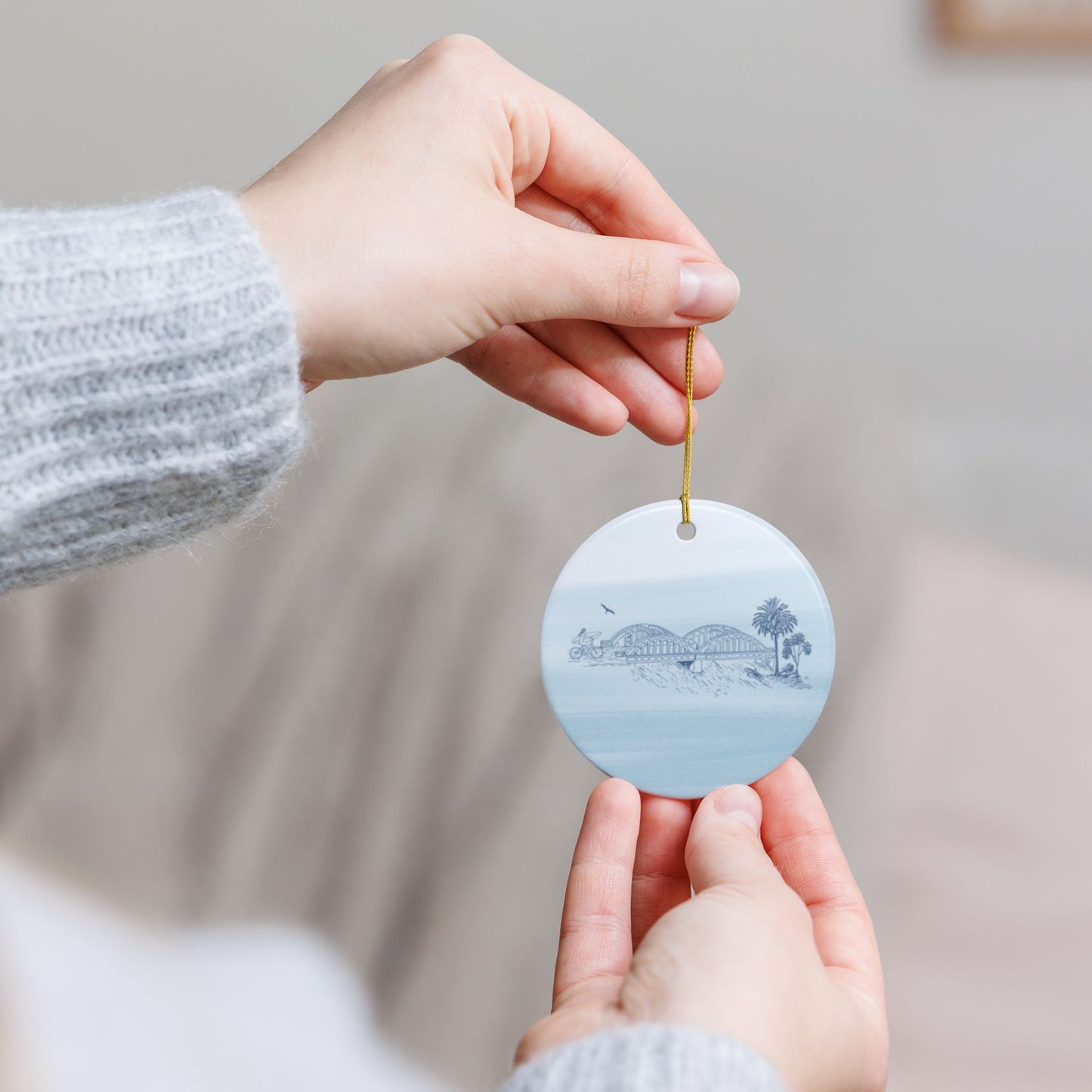 Haleiwa Rainbow Bride Ornament