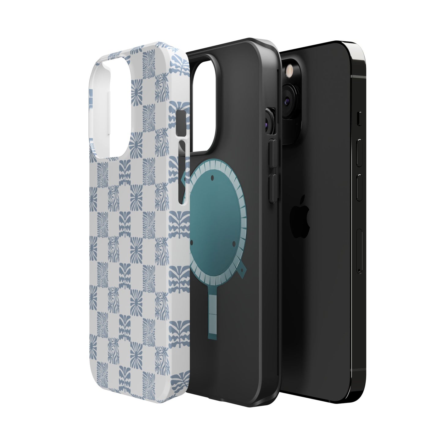 Checker Magnetic Tough Phone Cases