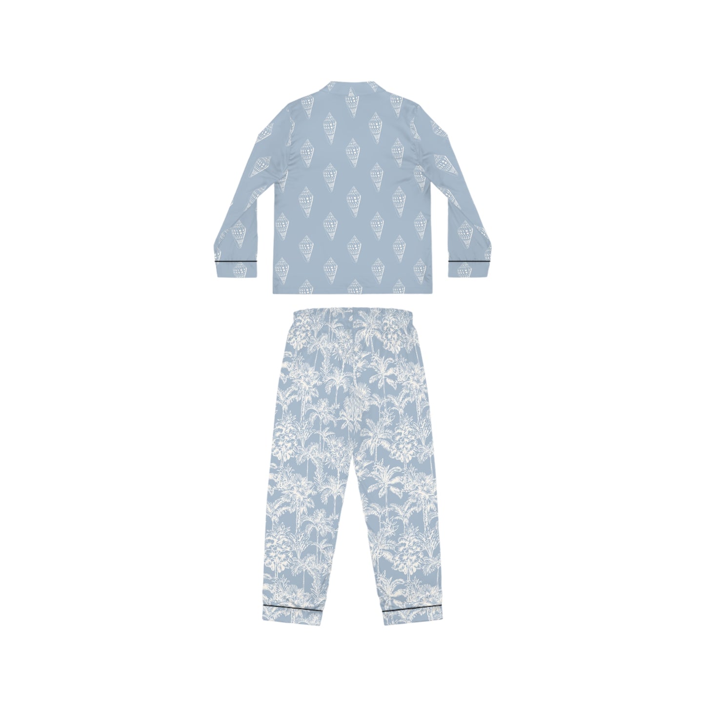 Tropical Shell Women's Satin Pajamas