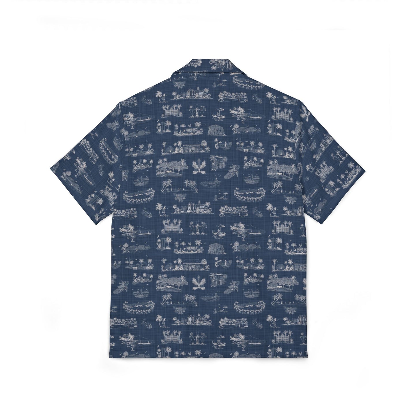 Oahu Men's Hawaiian Camp Shirt