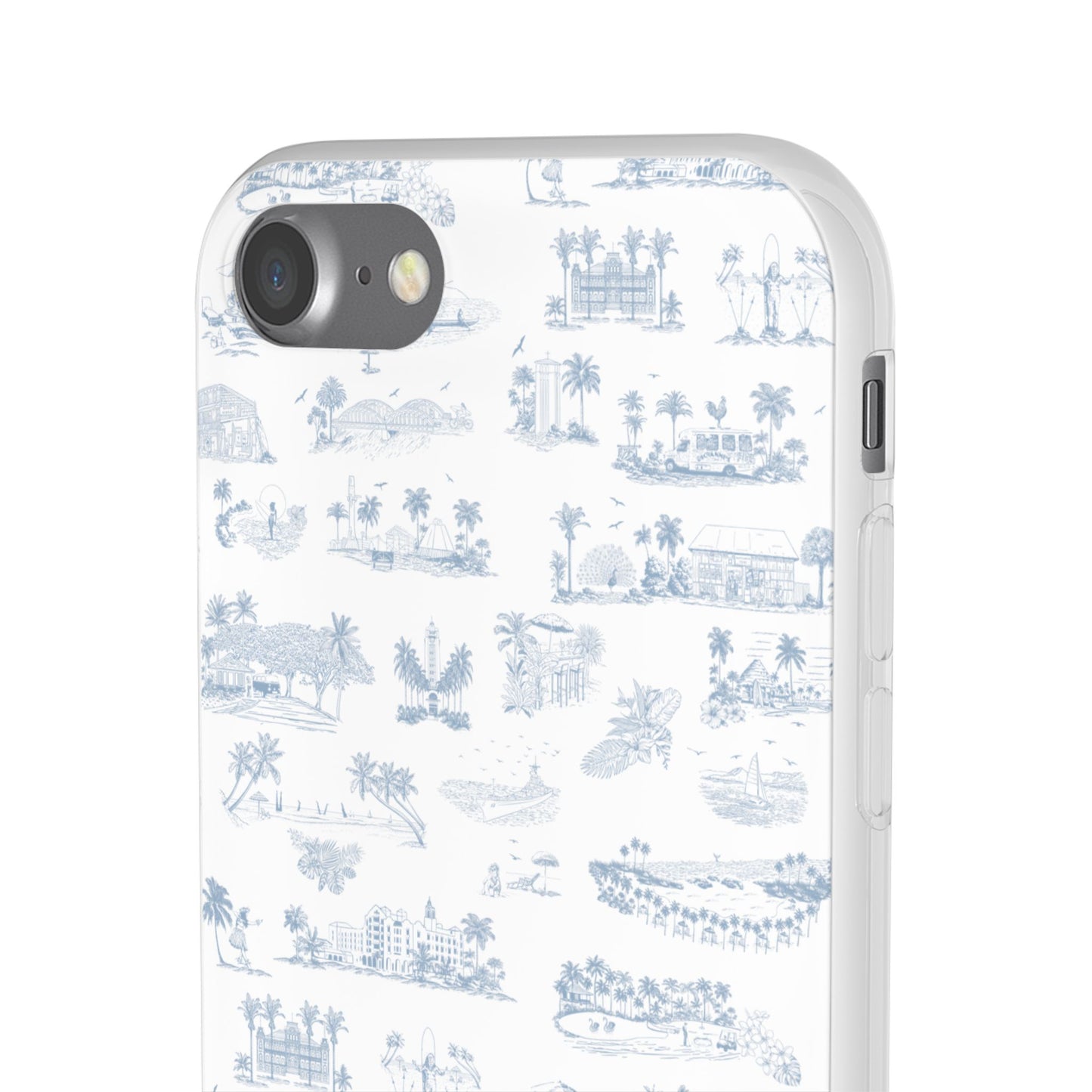 Oahu Transparent Cover for iPhone