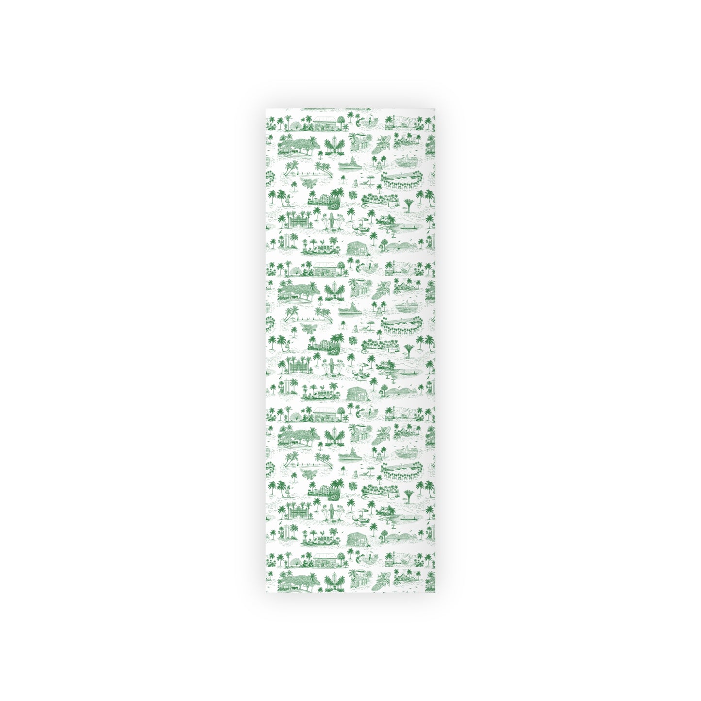 Oahu Wrapping Paper Green