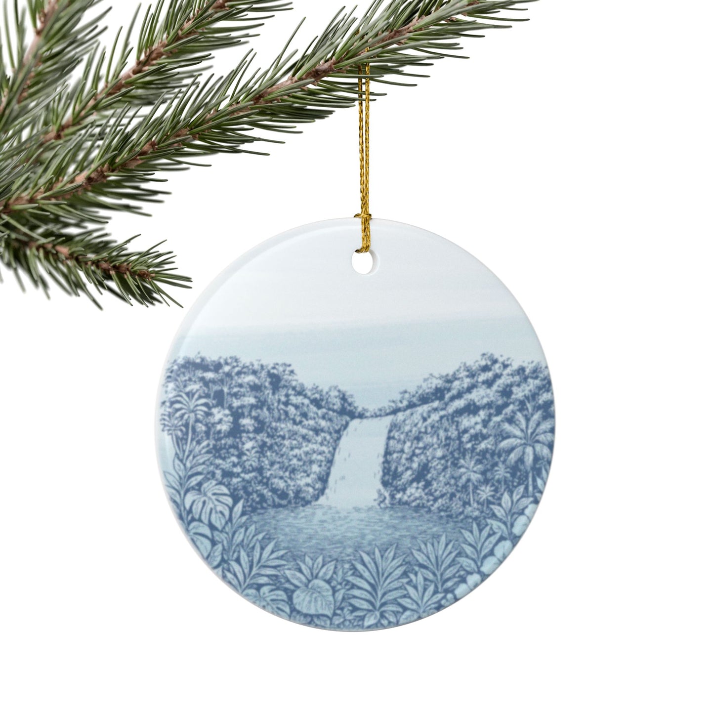 Waimea Falls Ornament