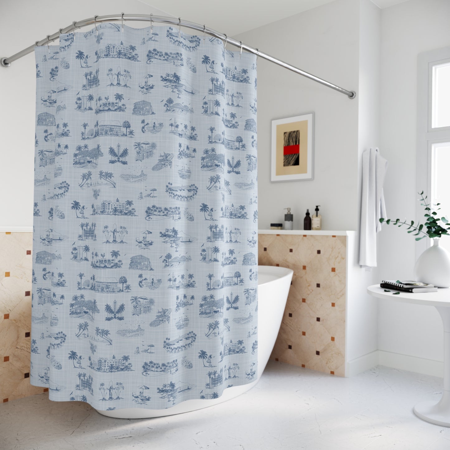 Oahu Shower Curtains