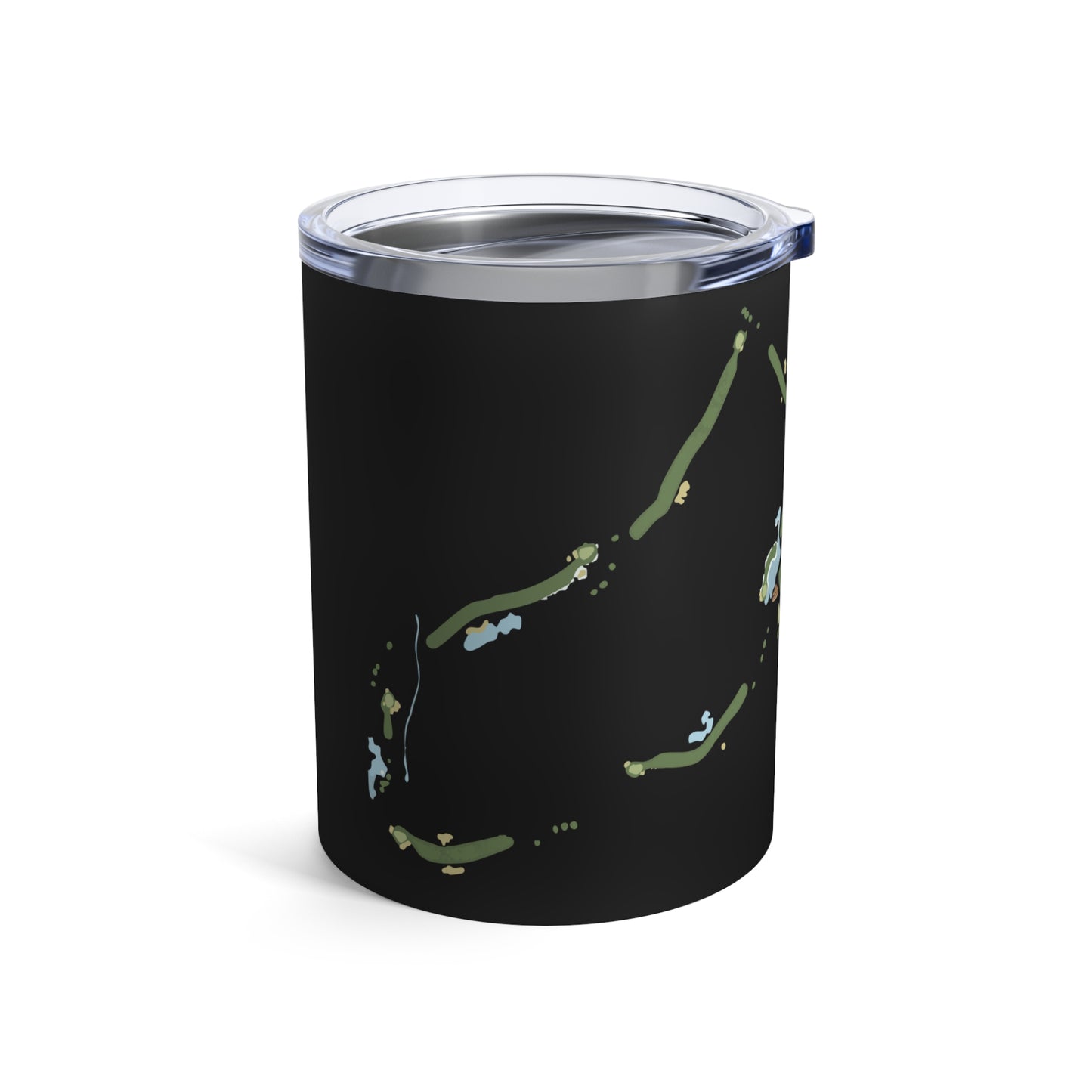 Ko Olina Golf Course layout Tumbler — Insulated Coffee Mug & Wine Cup