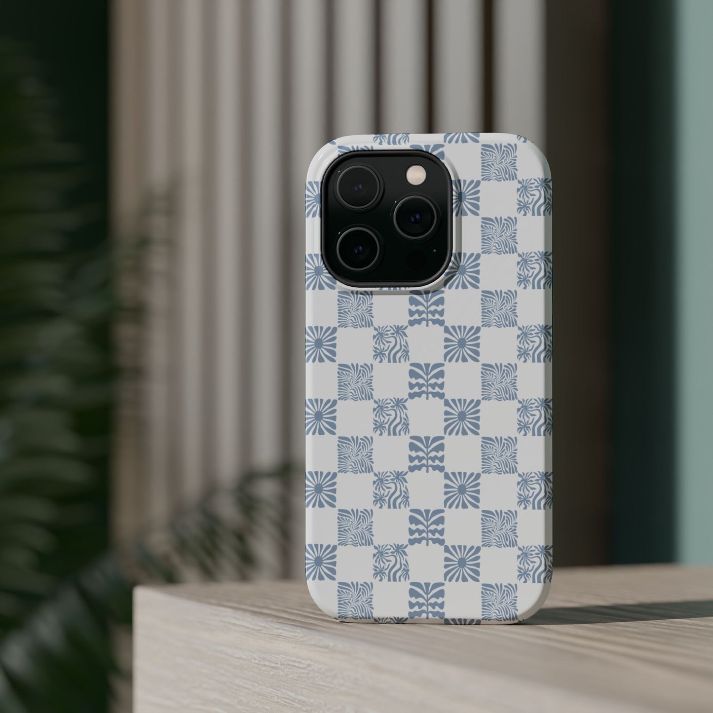 Checker Magnetic Tough Phone Cases