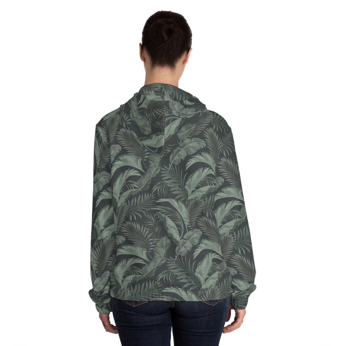 Faded Tropical Hoodie for Women