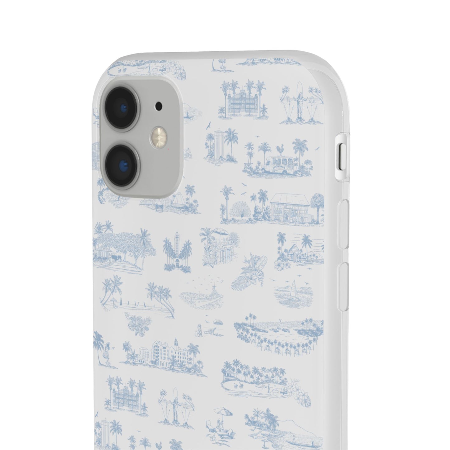 Oahu Transparent Cover for iPhone