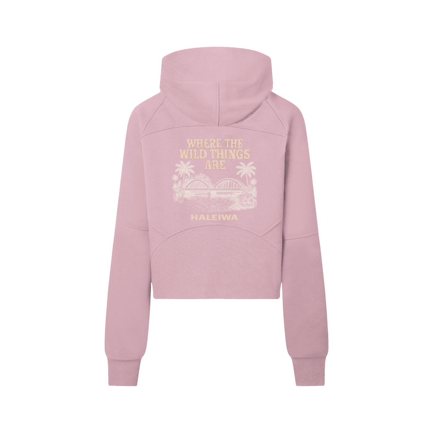Cropped Half-Zip Hoodie