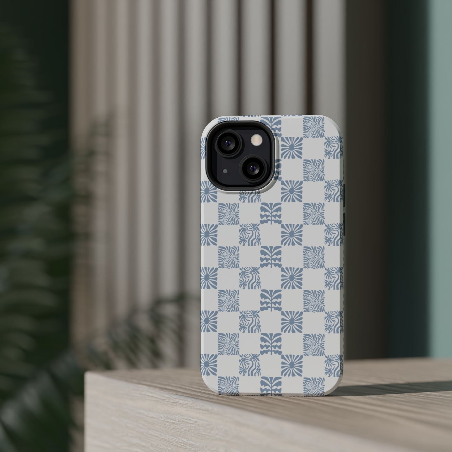 Checker Magnetic Tough Phone Cases