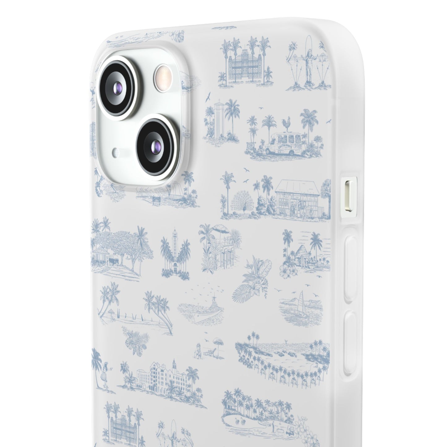 Oahu Transparent Cover for iPhone